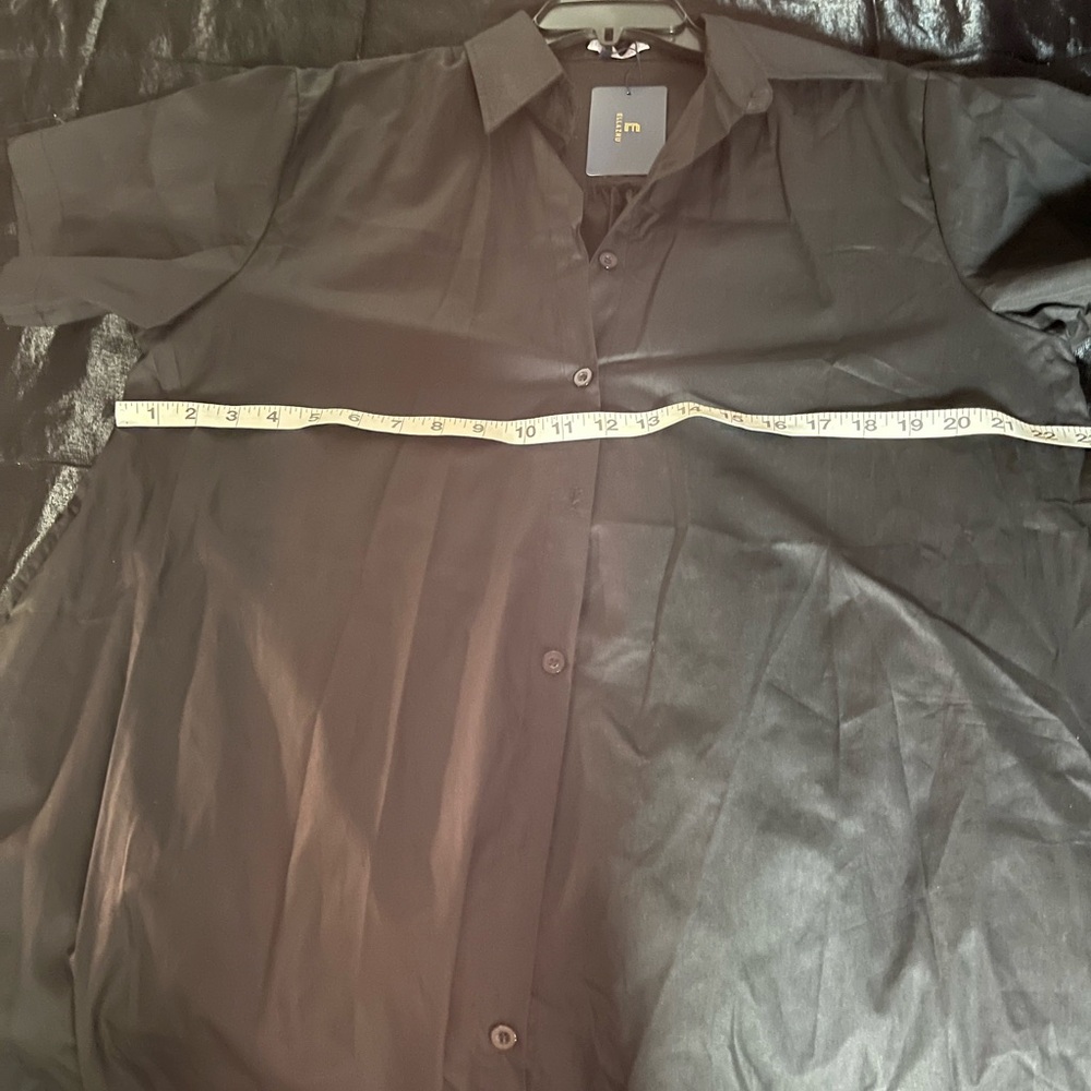 Ellazhu Black Apparel Dress with Ruffle Detail - Picture 6 of 7